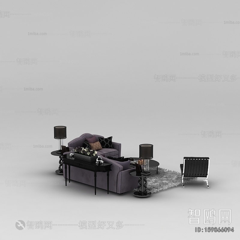 European Style Sofa Combination