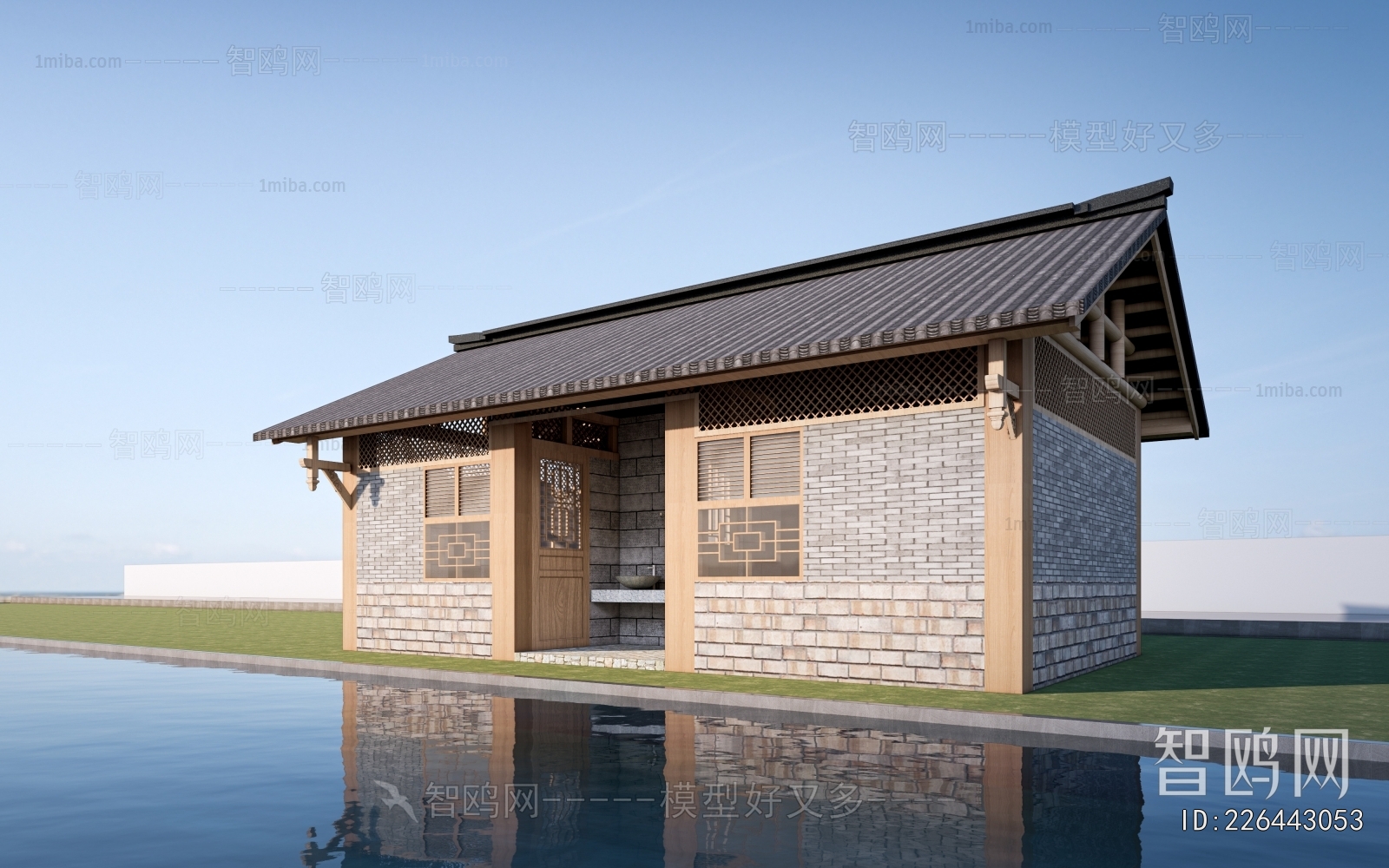 New Chinese Style Public Building