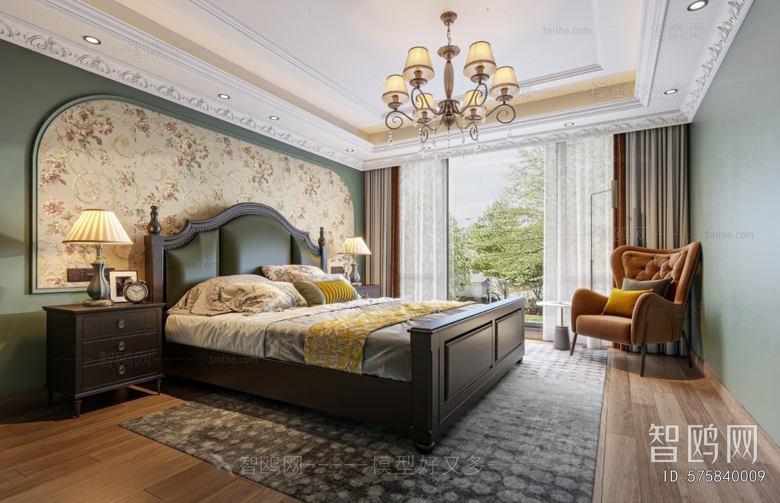 American Style Bedroom