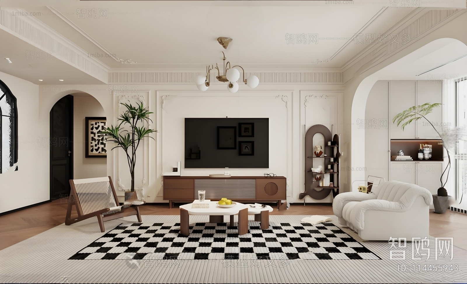 French Style A Living Room