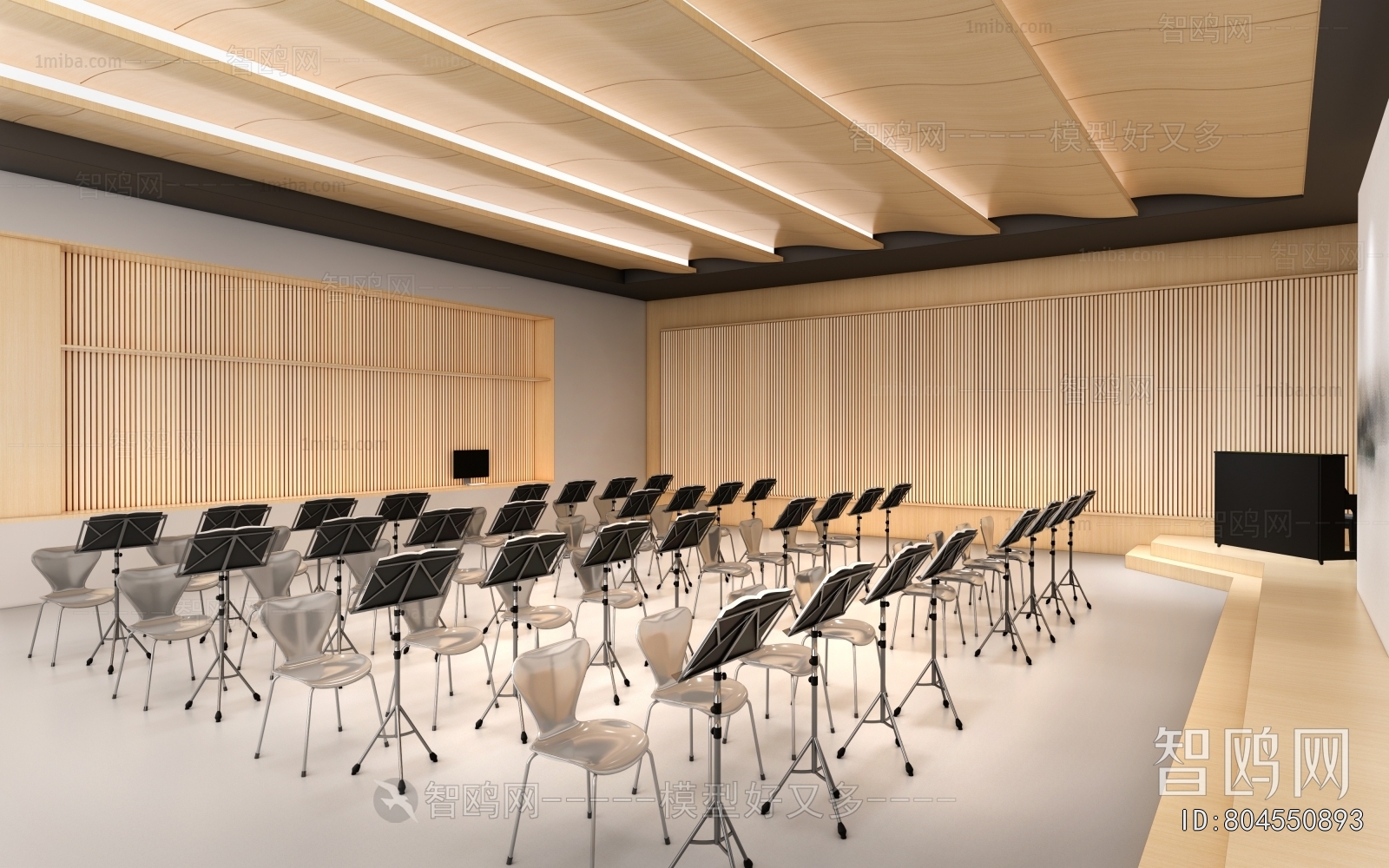 Modern Music Room