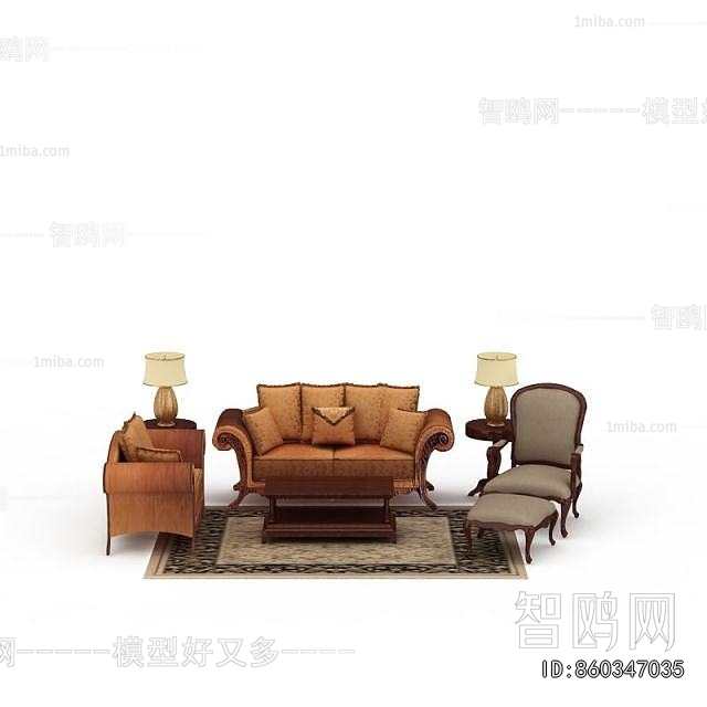 European Style Sofa Combination