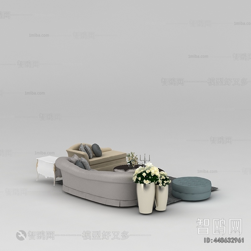 European Style Sofa Combination