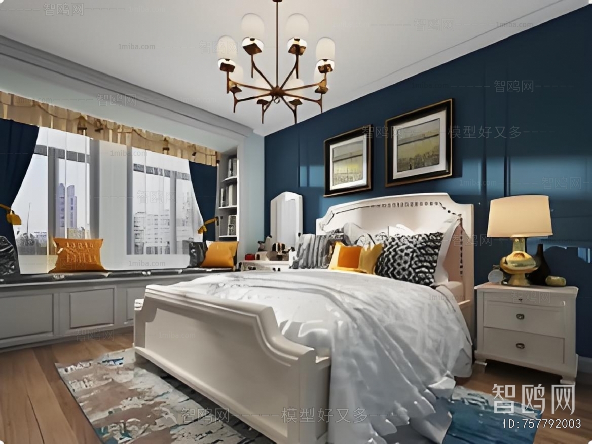 American Style Bedroom