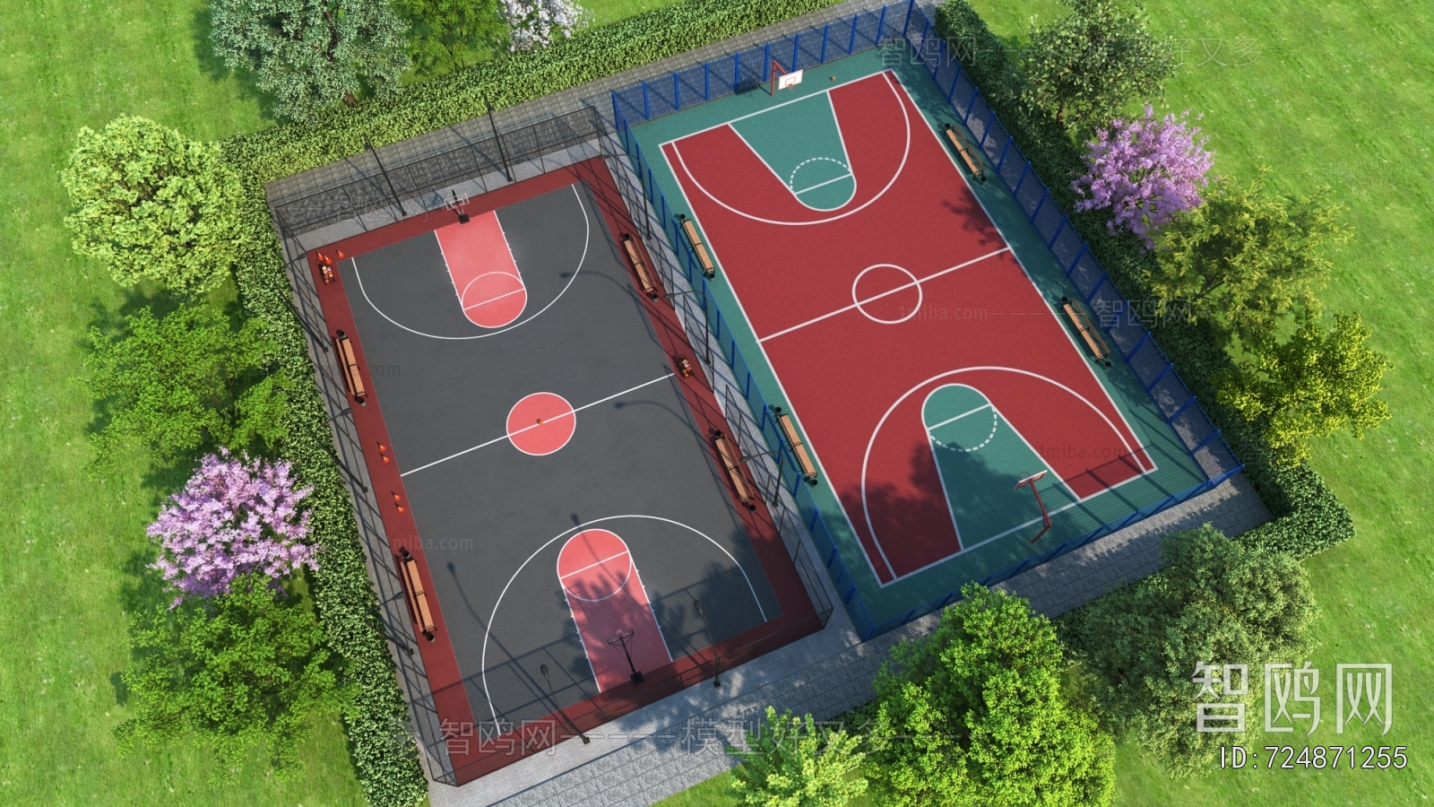 Modern Outdoor Sports Stadium