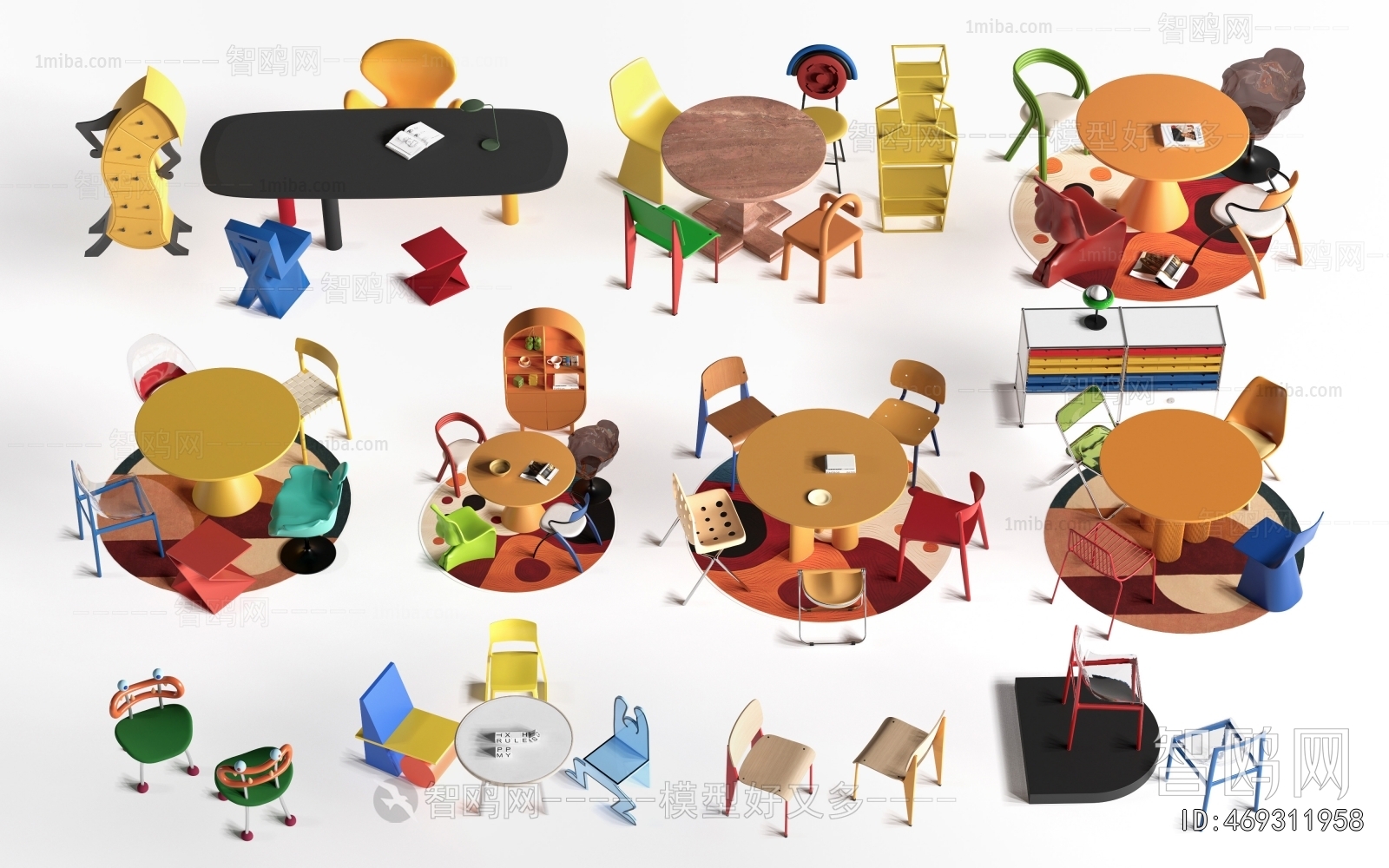 Modern Leisure Table And Chair