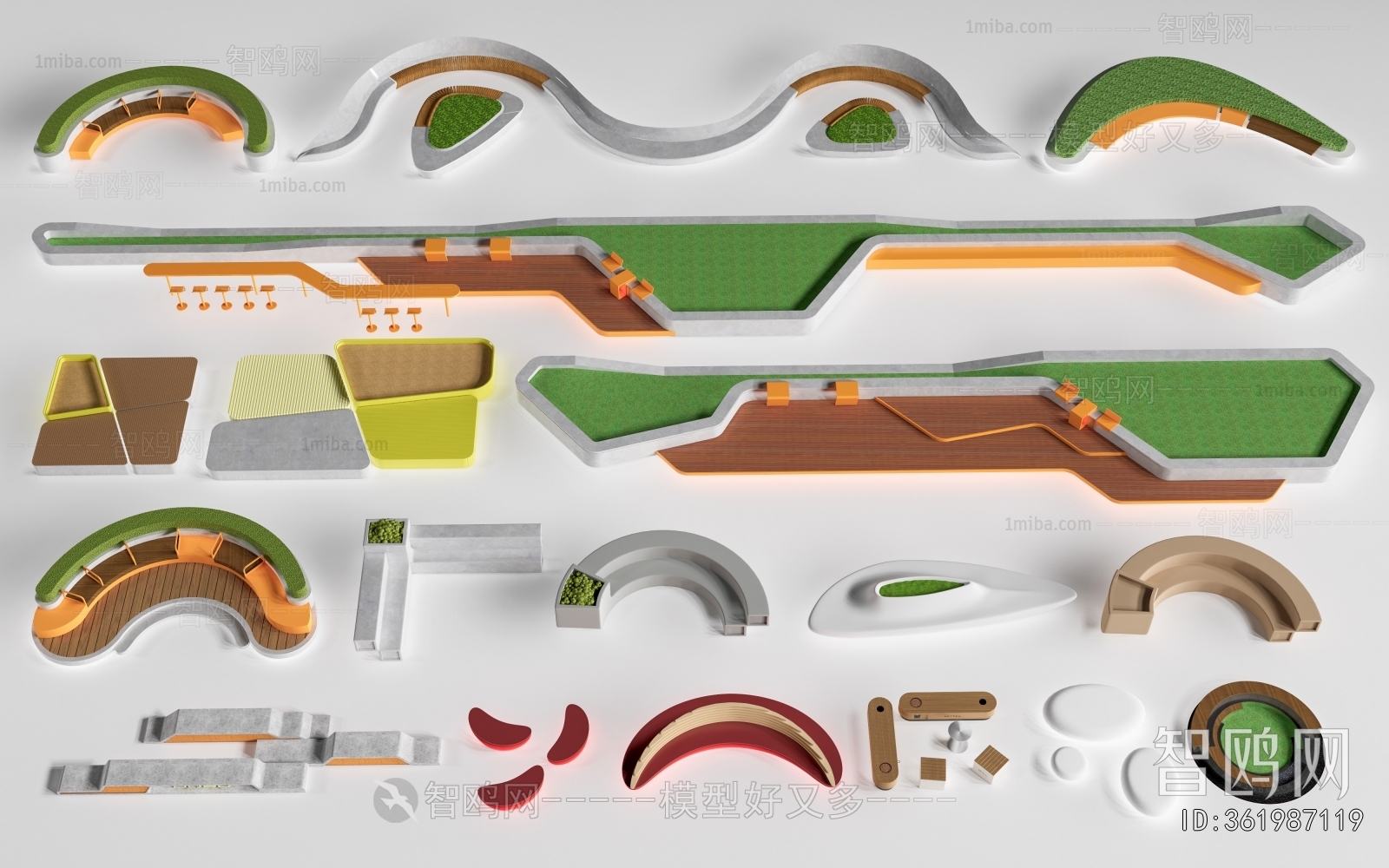 Modern Communal Chair