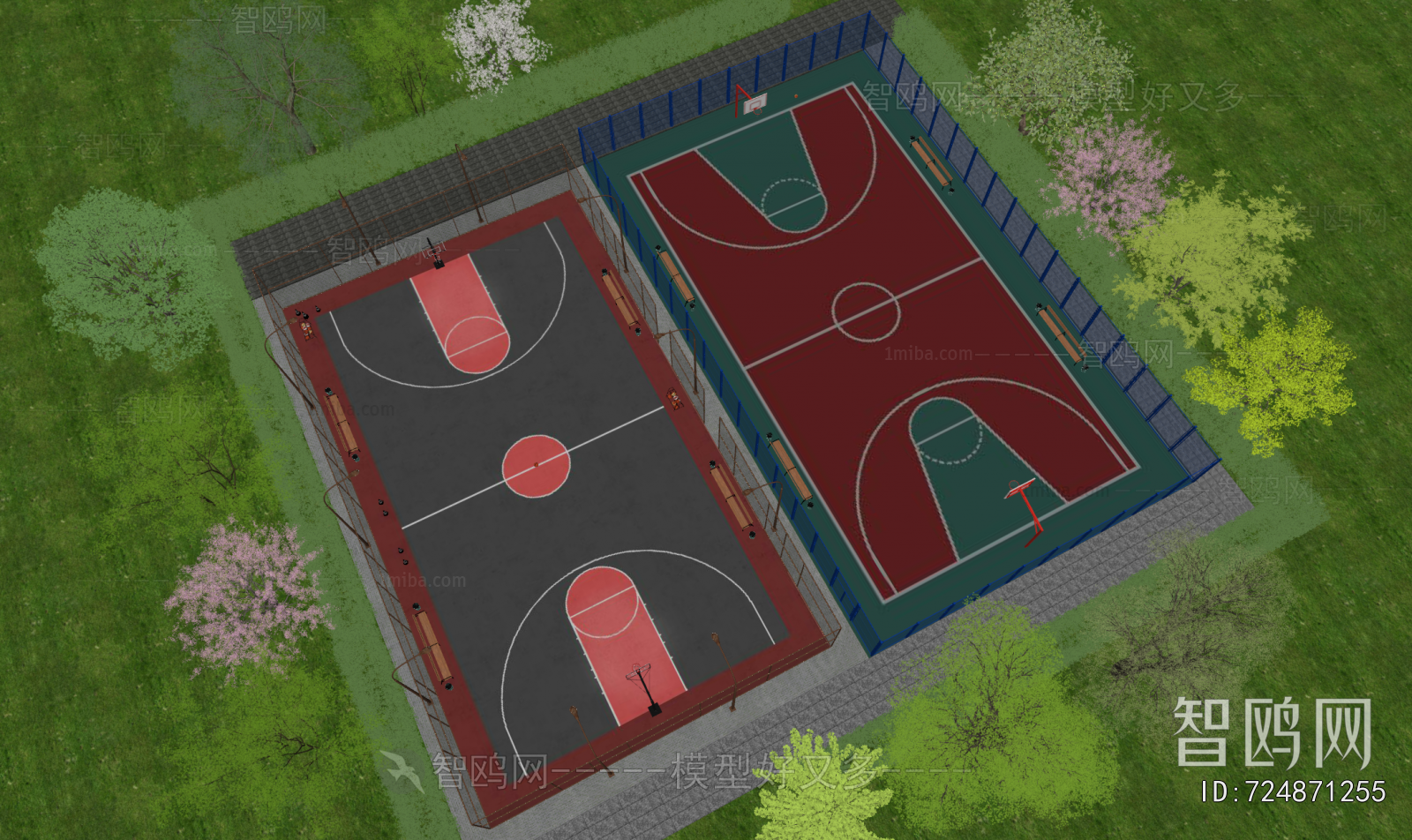 Modern Outdoor Sports Stadium