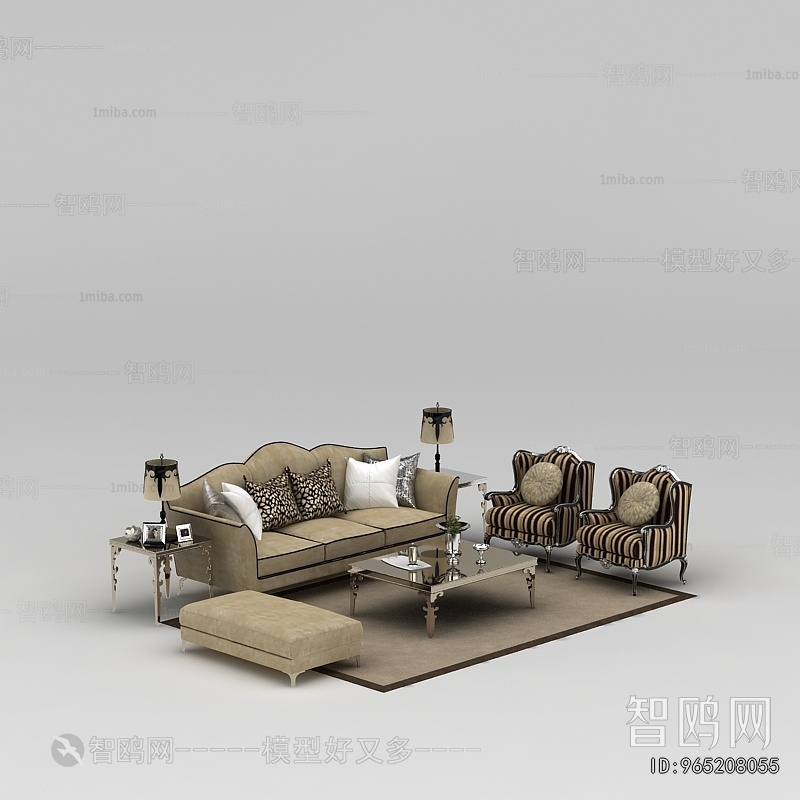 European Style Sofa Combination