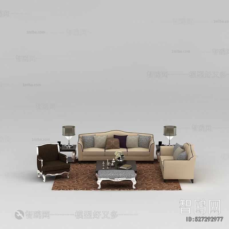 European Style Sofa Combination