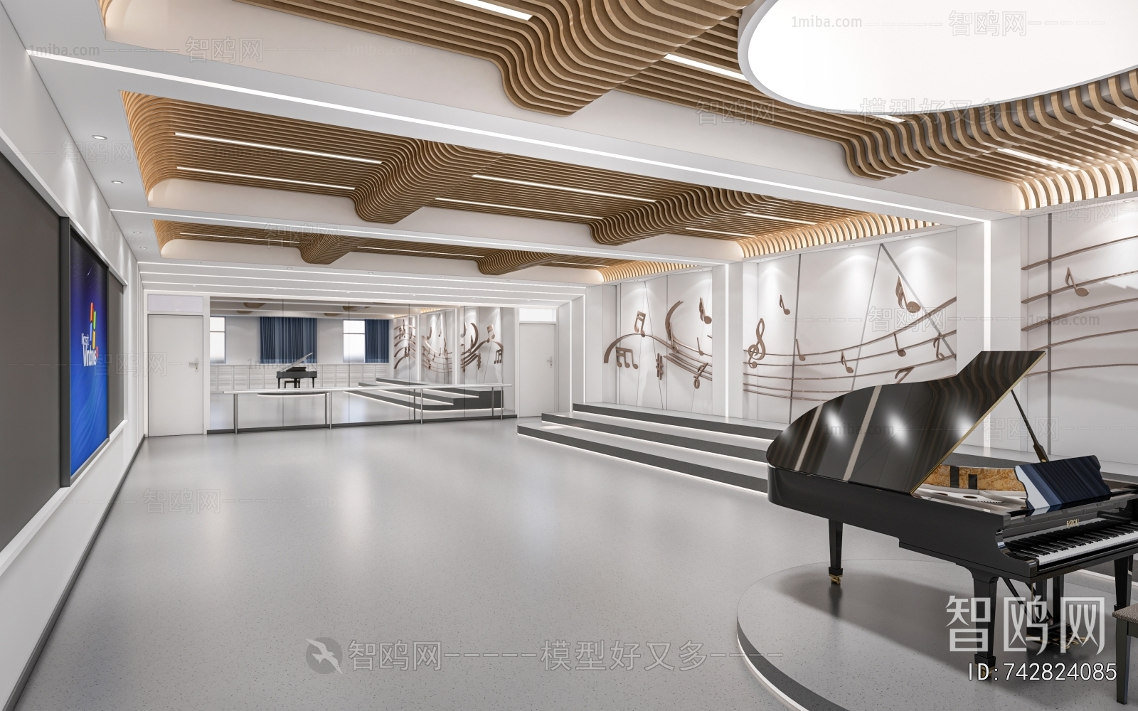 Modern Dance Classroom