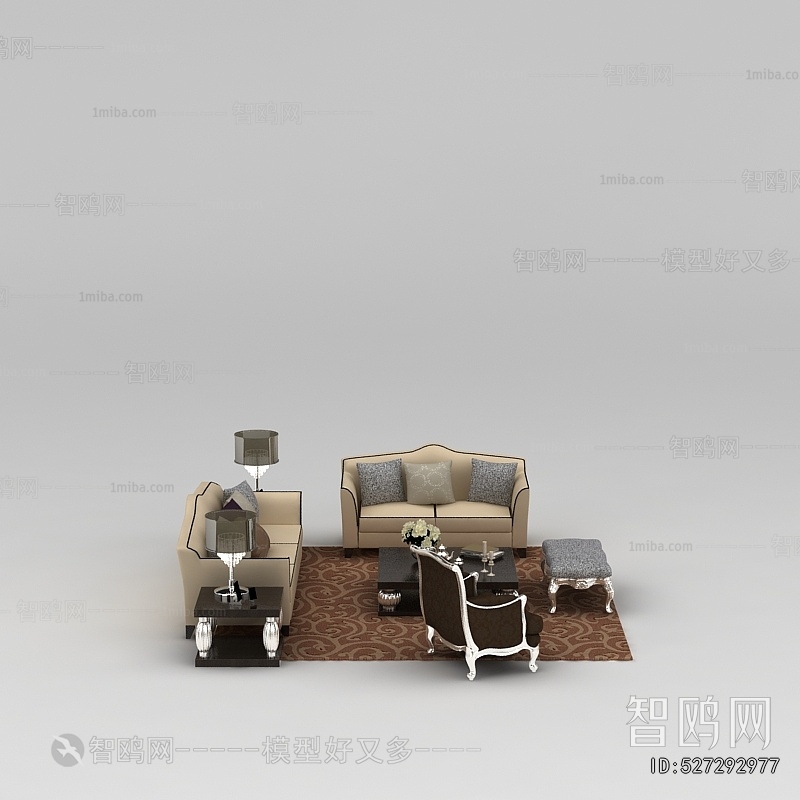 European Style Sofa Combination