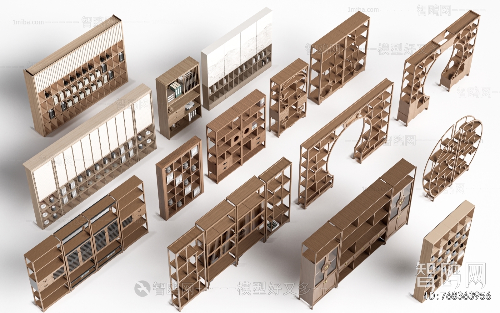 New Chinese Style Antique Rack