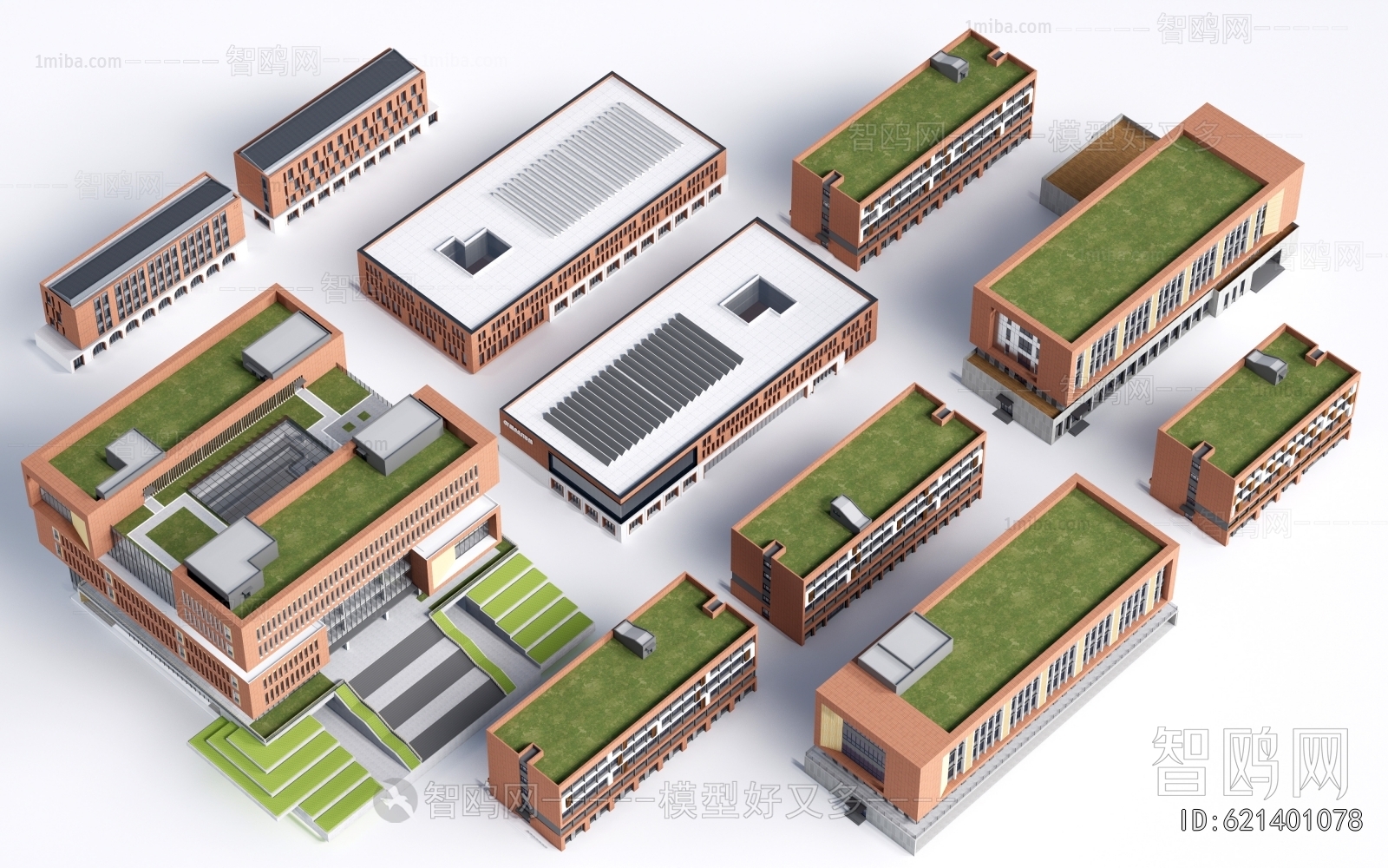 Modern School Building