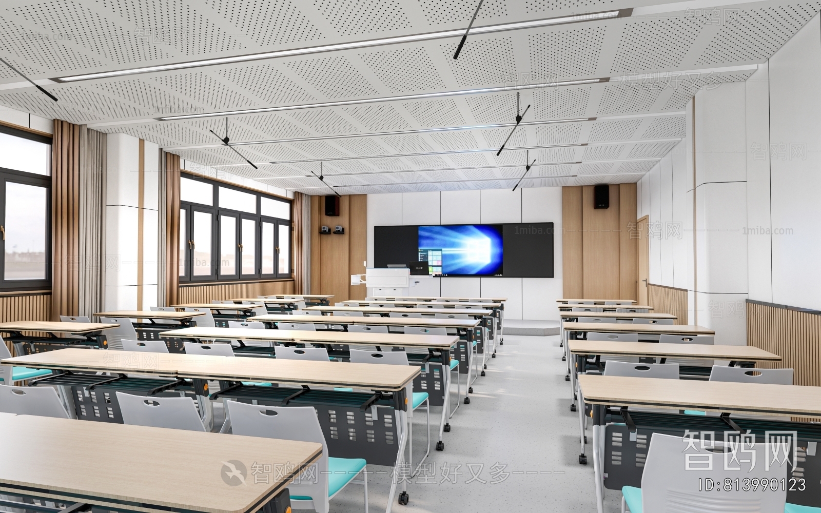 Modern School Classrooms