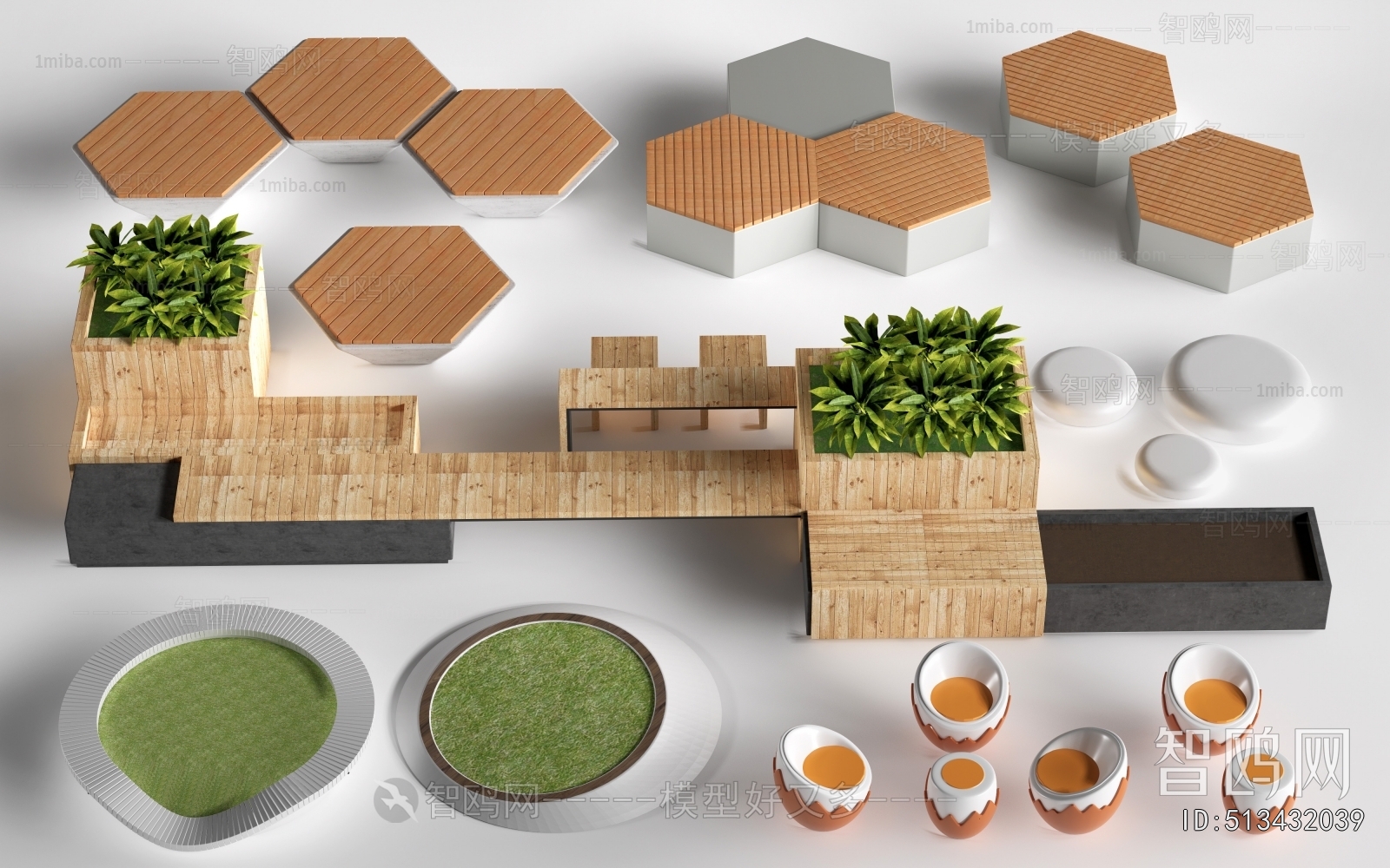 Modern Communal Chair