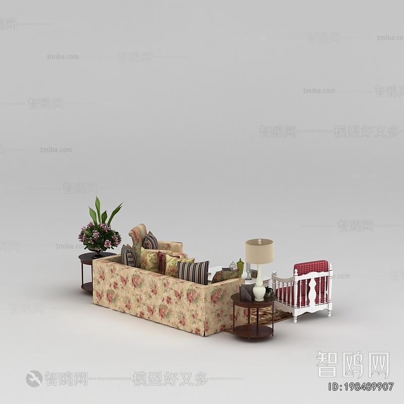 Idyllic Style Sofa Combination