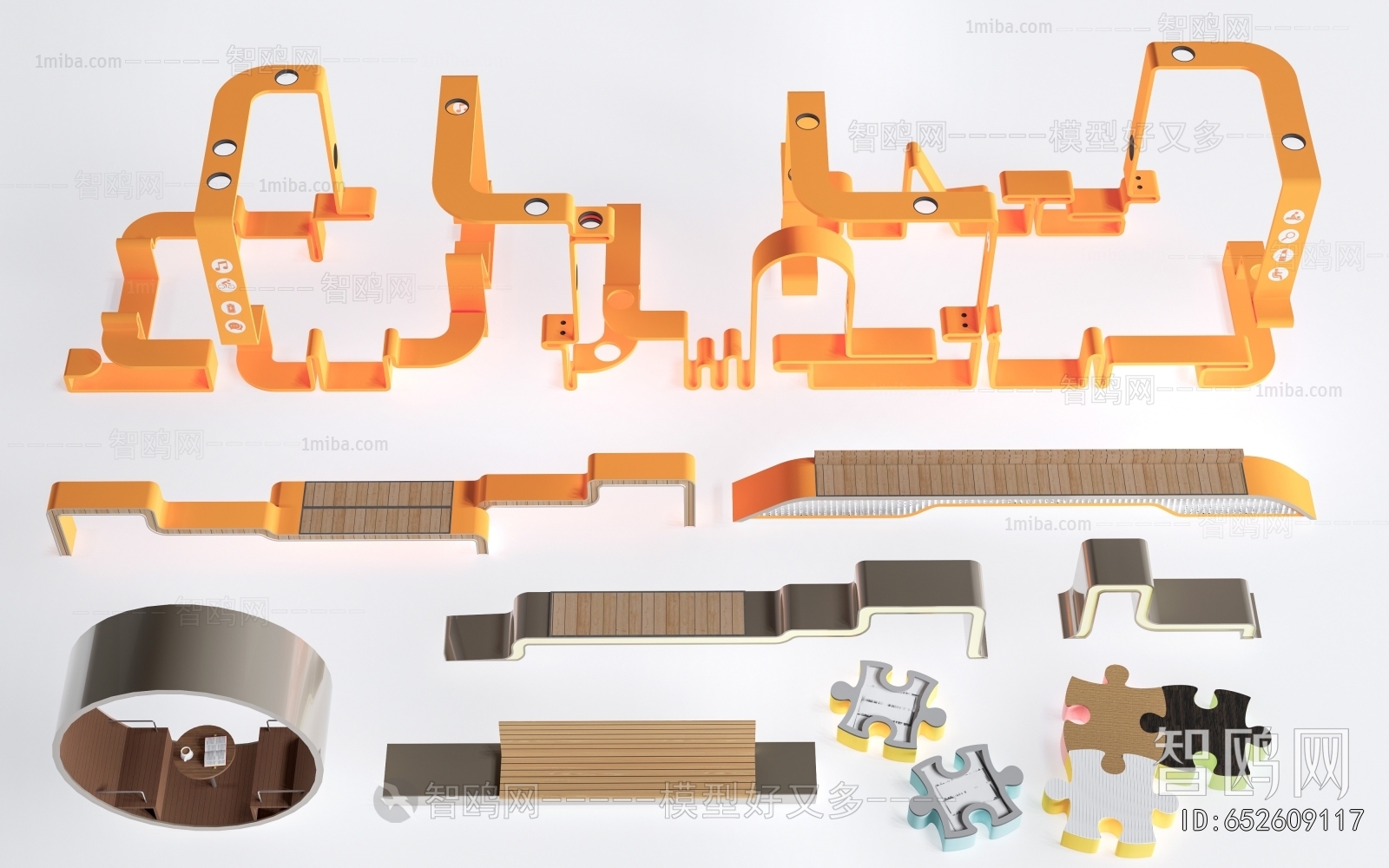 Modern Communal Chair