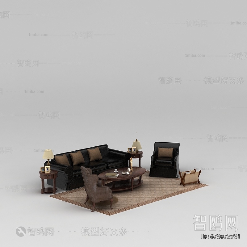 European Style Sofa Combination