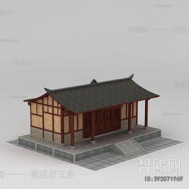 New Chinese Style Building Appearance
