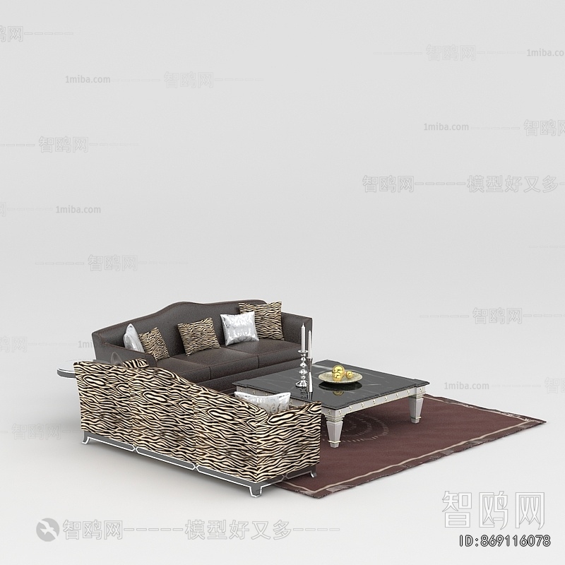 Simple European Style Sofa Combination