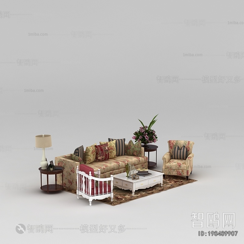 Idyllic Style Sofa Combination