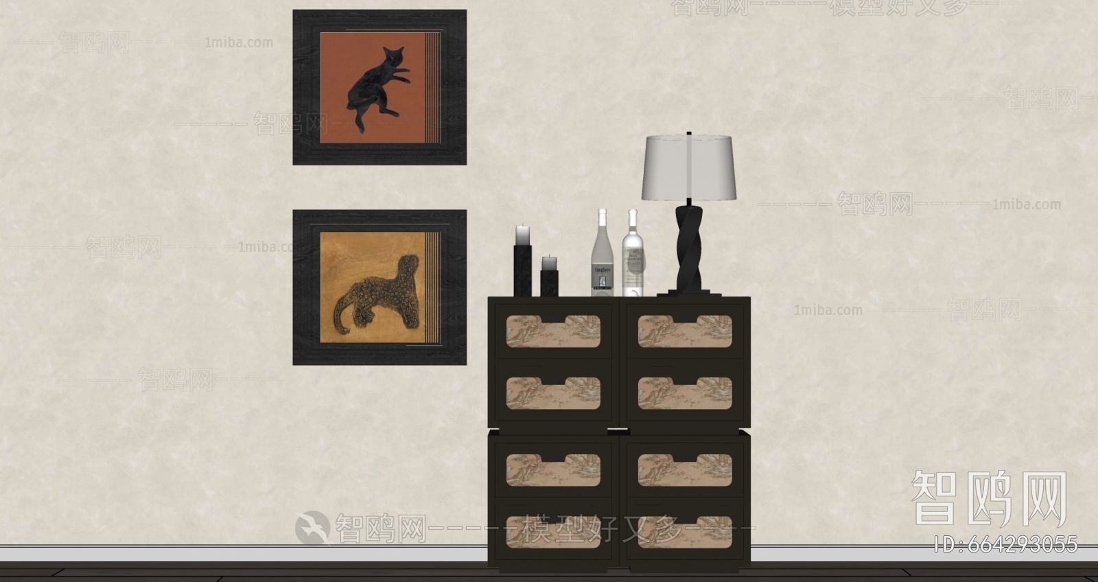 Modern Decorative Cabinet