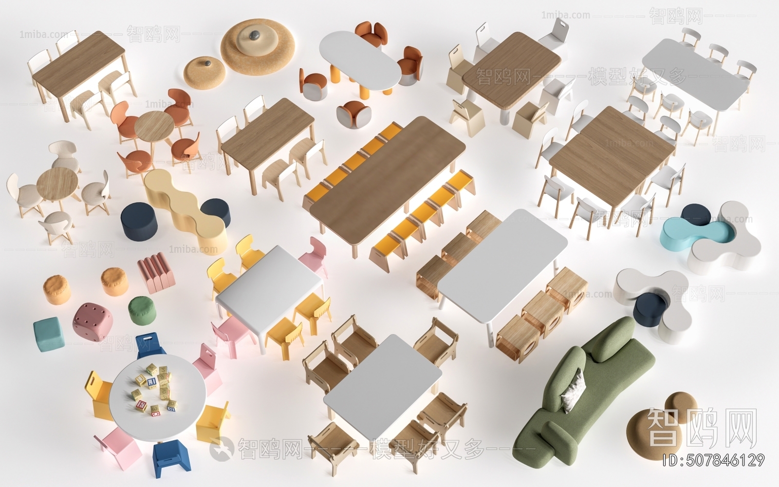 Modern Children's Table/chair