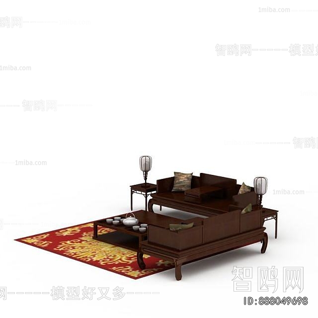 Chinese Style Sofa Combination