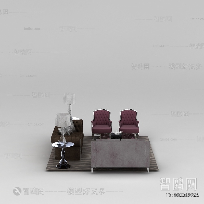 European Style Sofa Combination