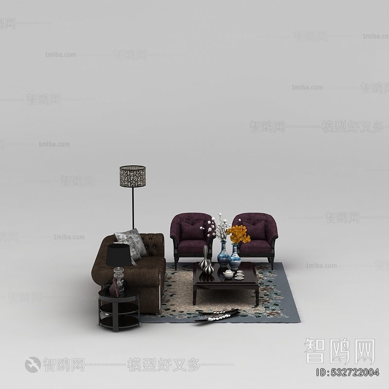 European Style Sofa Combination