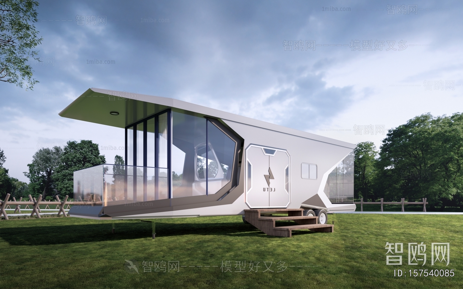 Modern Appearance Of Commercial Building