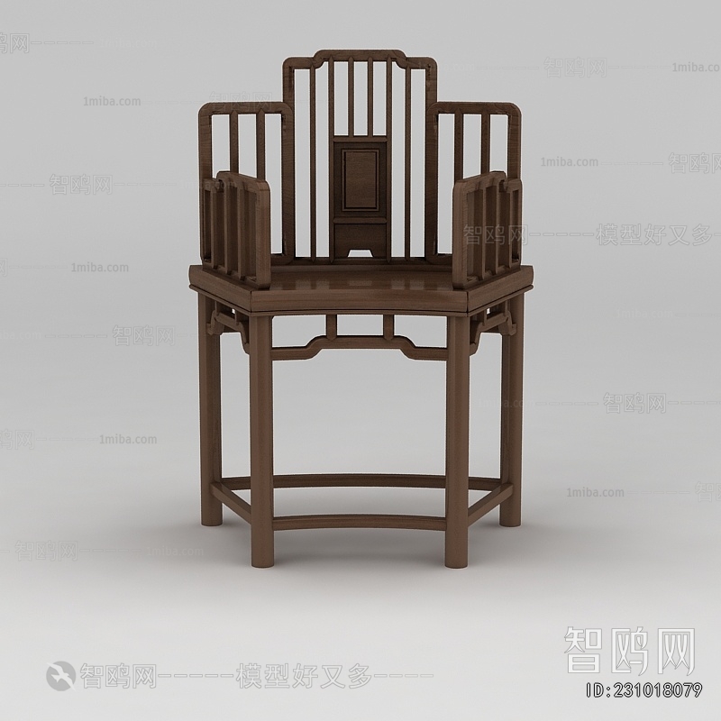 Chinese Style Lounge Chair
