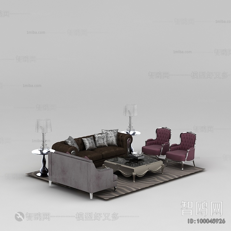 European Style Sofa Combination