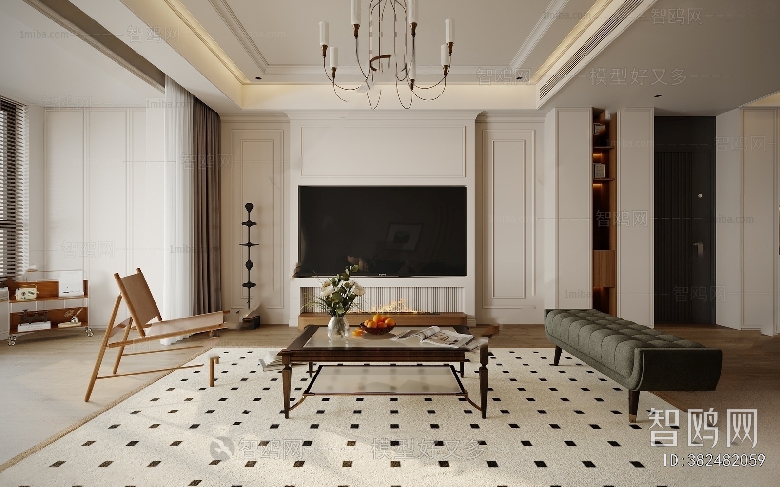 French Style A Living Room