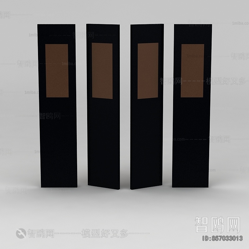 Chinese Style Wooden Screen Partition