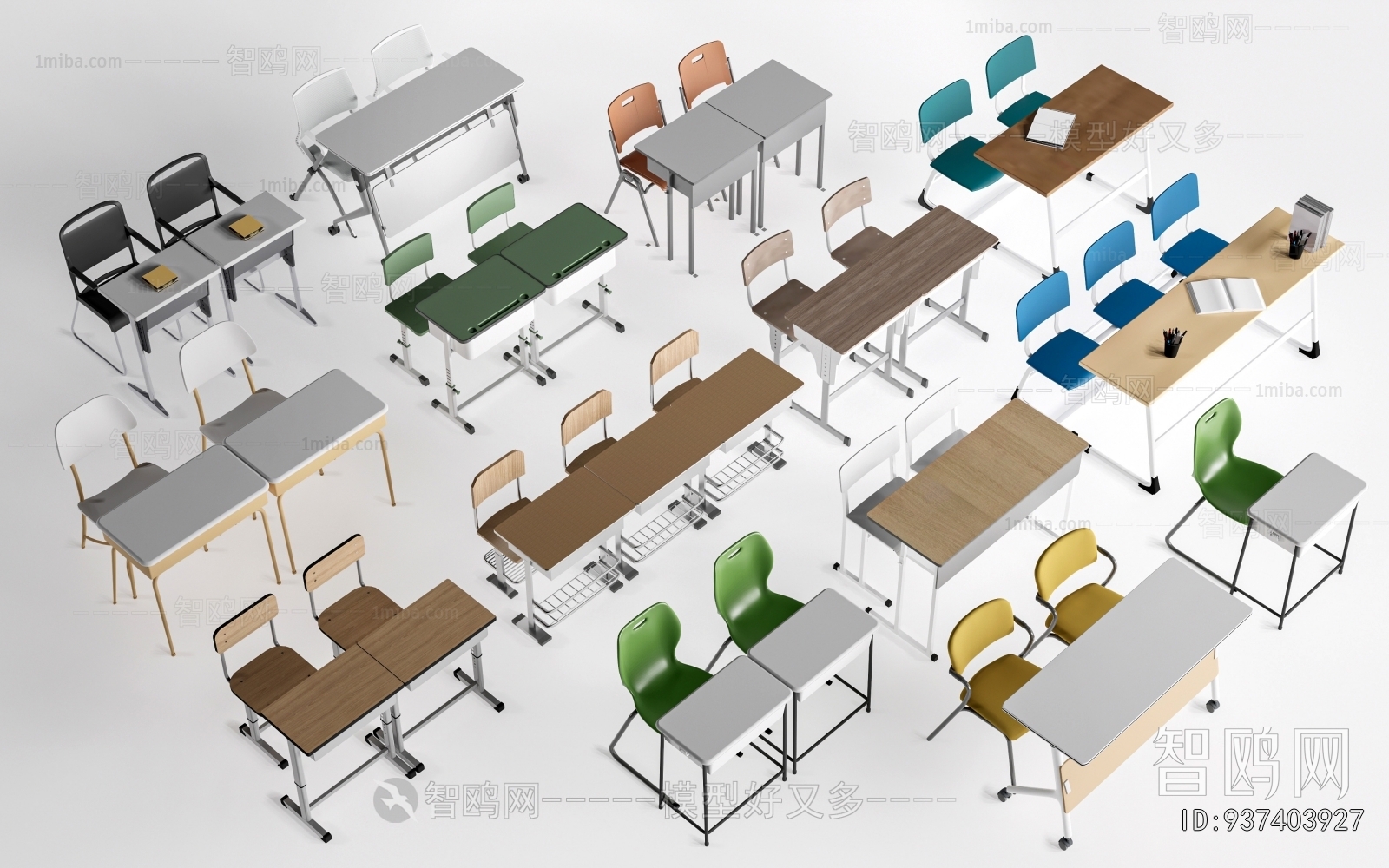 Modern Computer Desk And Chair