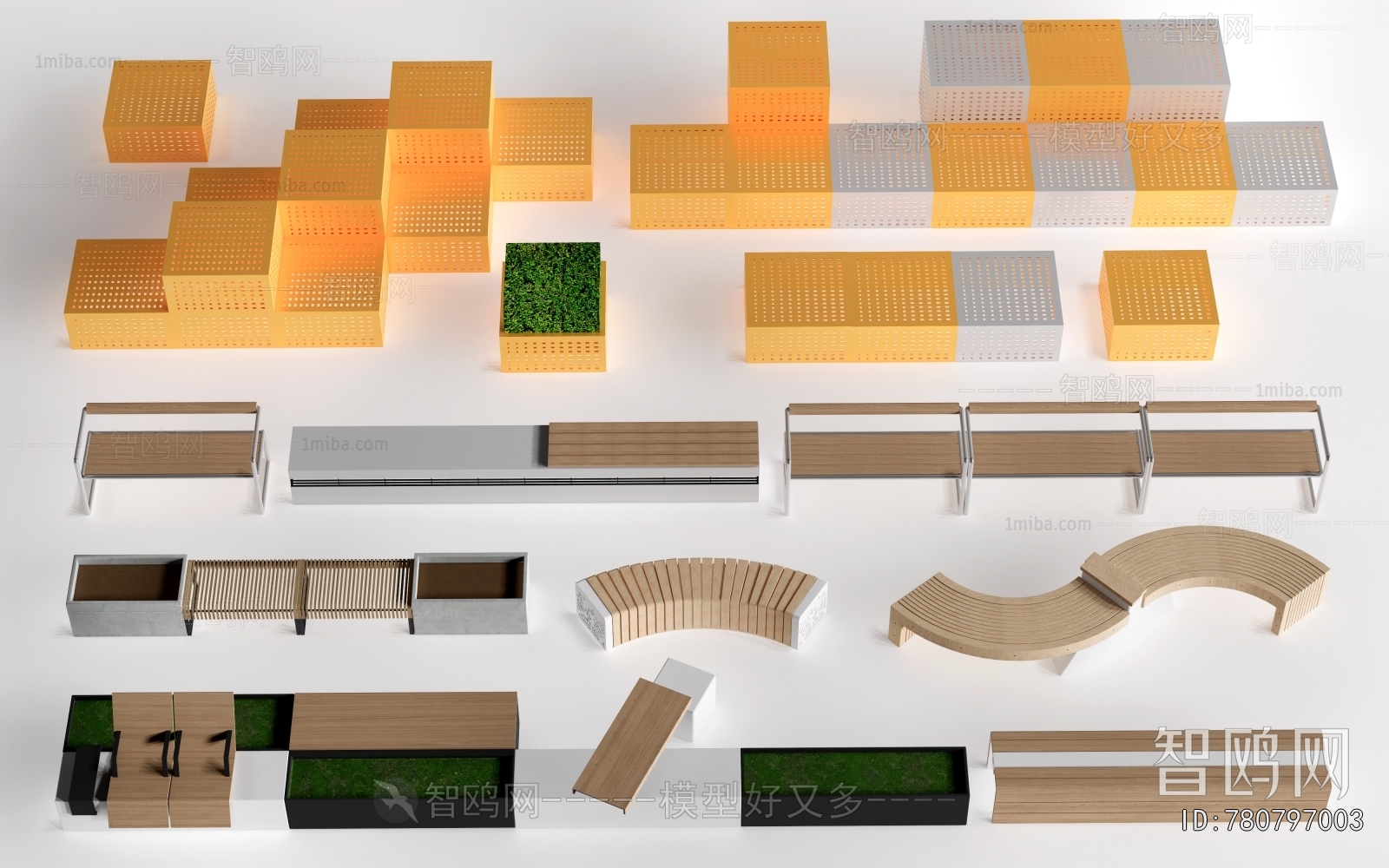 Modern Communal Chair