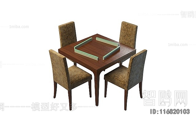 Modern Mahjong Tables And Chairs