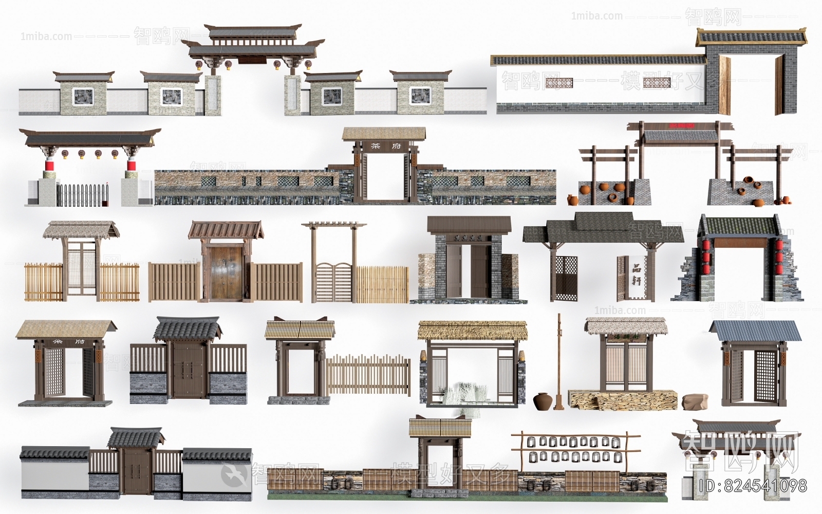 New Chinese Style Facade Element