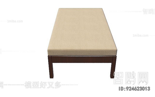 New Chinese Style Sofa Stool