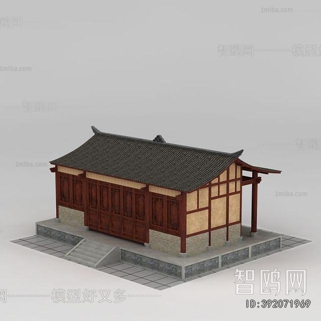 New Chinese Style Building Appearance