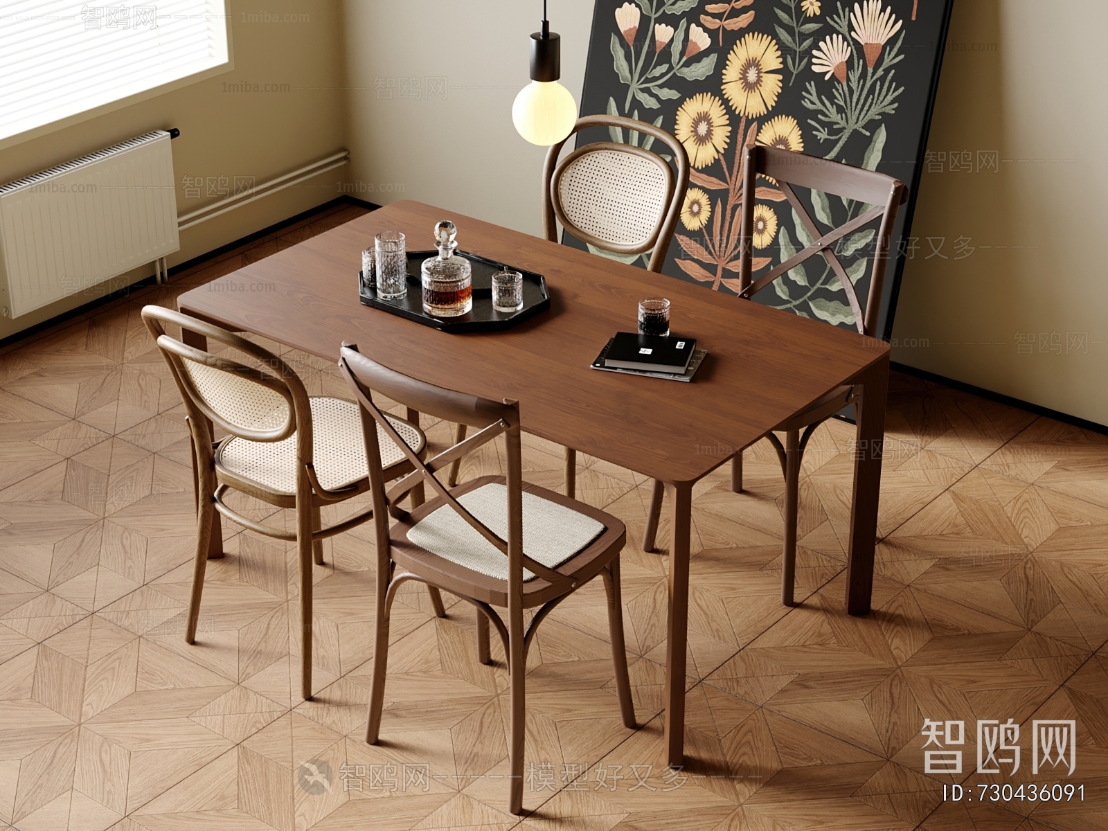 French Style Dining Table And Chairs