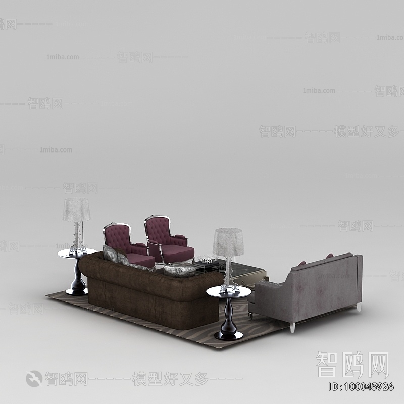 European Style Sofa Combination