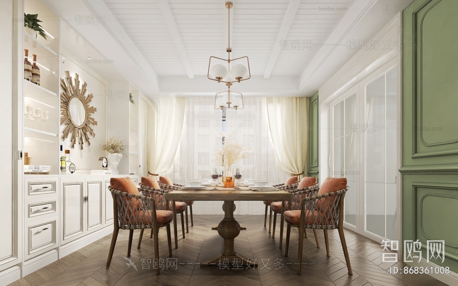 American Style A Living Room