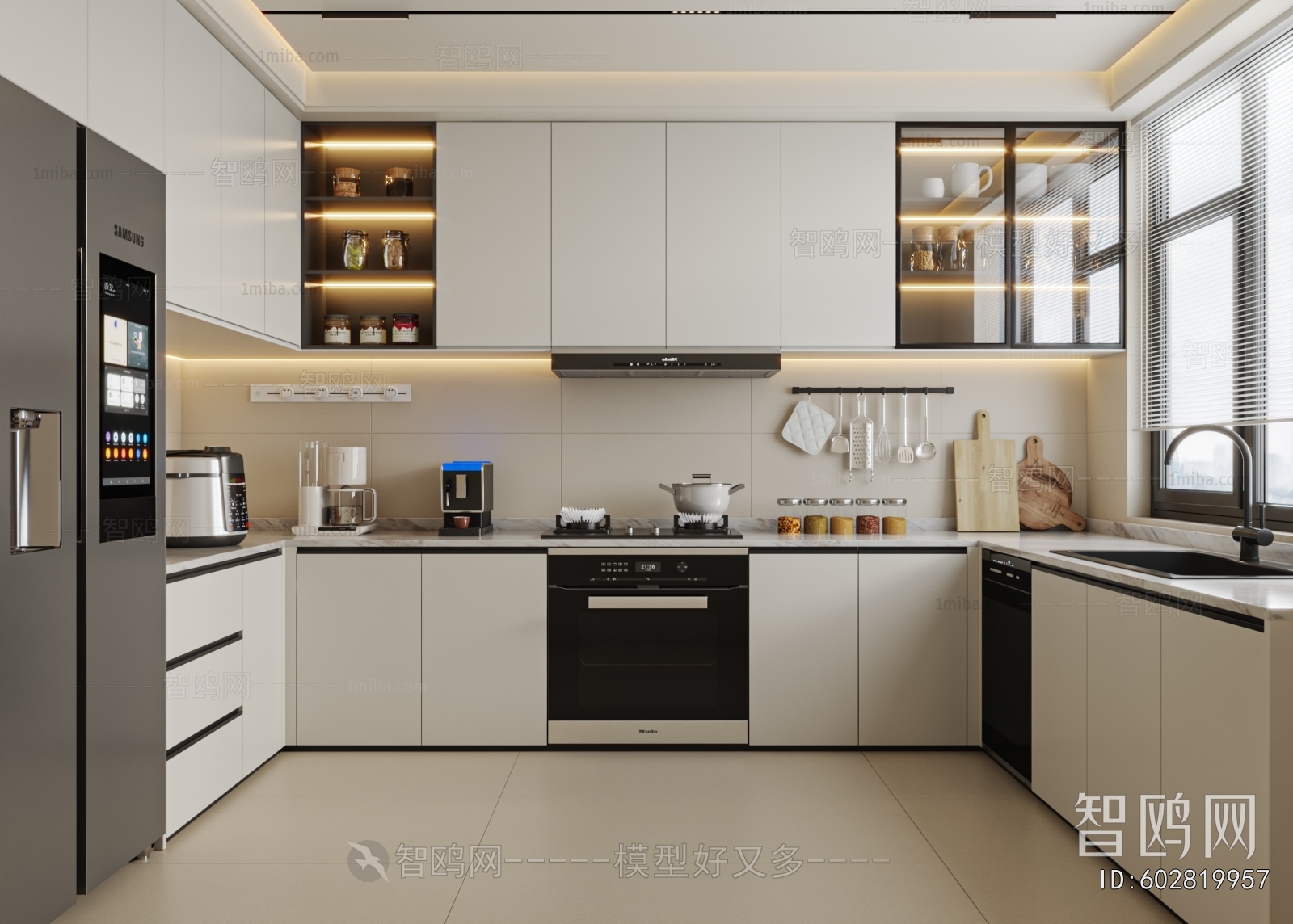 Modern The Kitchen