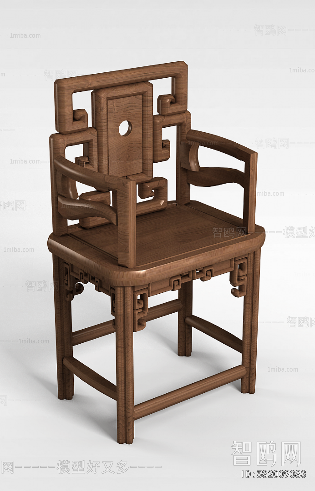 Chinese Style Lounge Chair