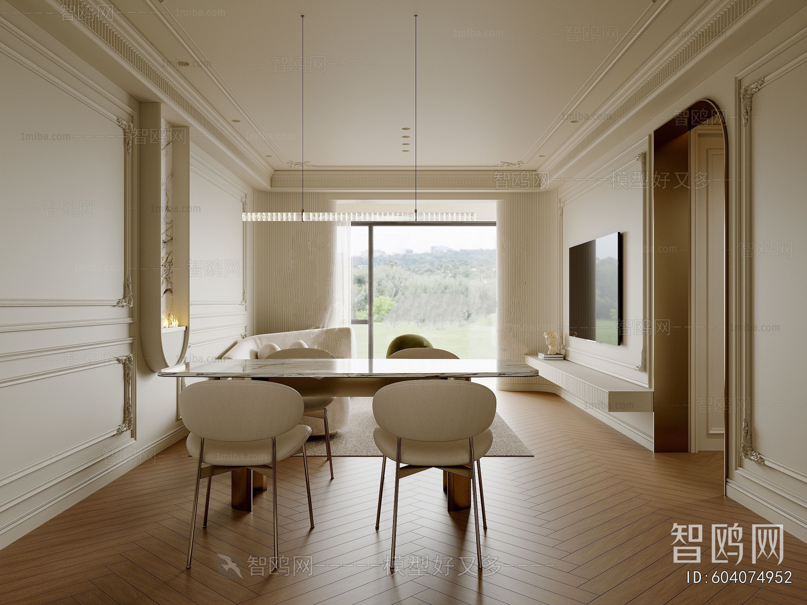 French Style A Living Room