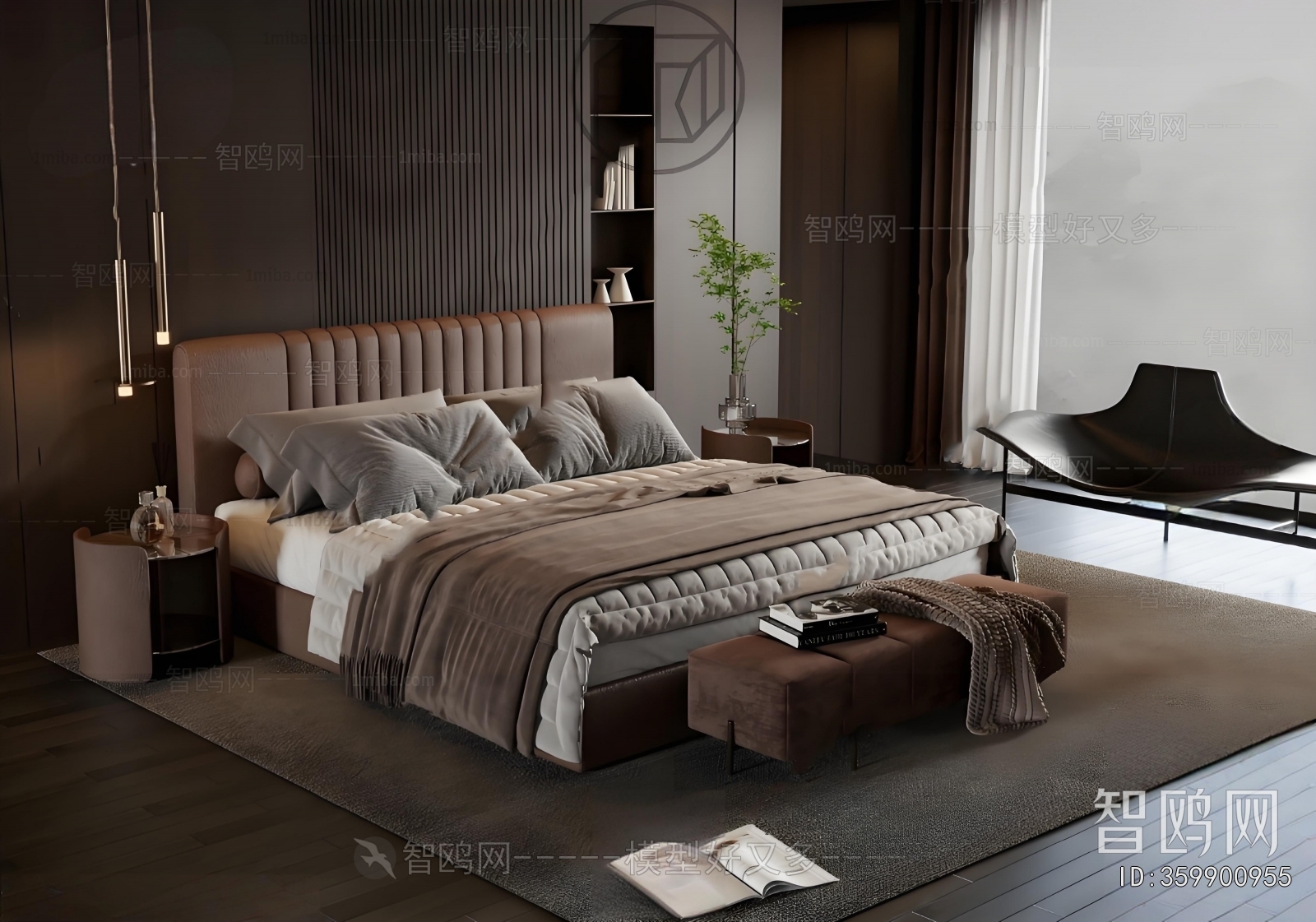 Modern Double Bed