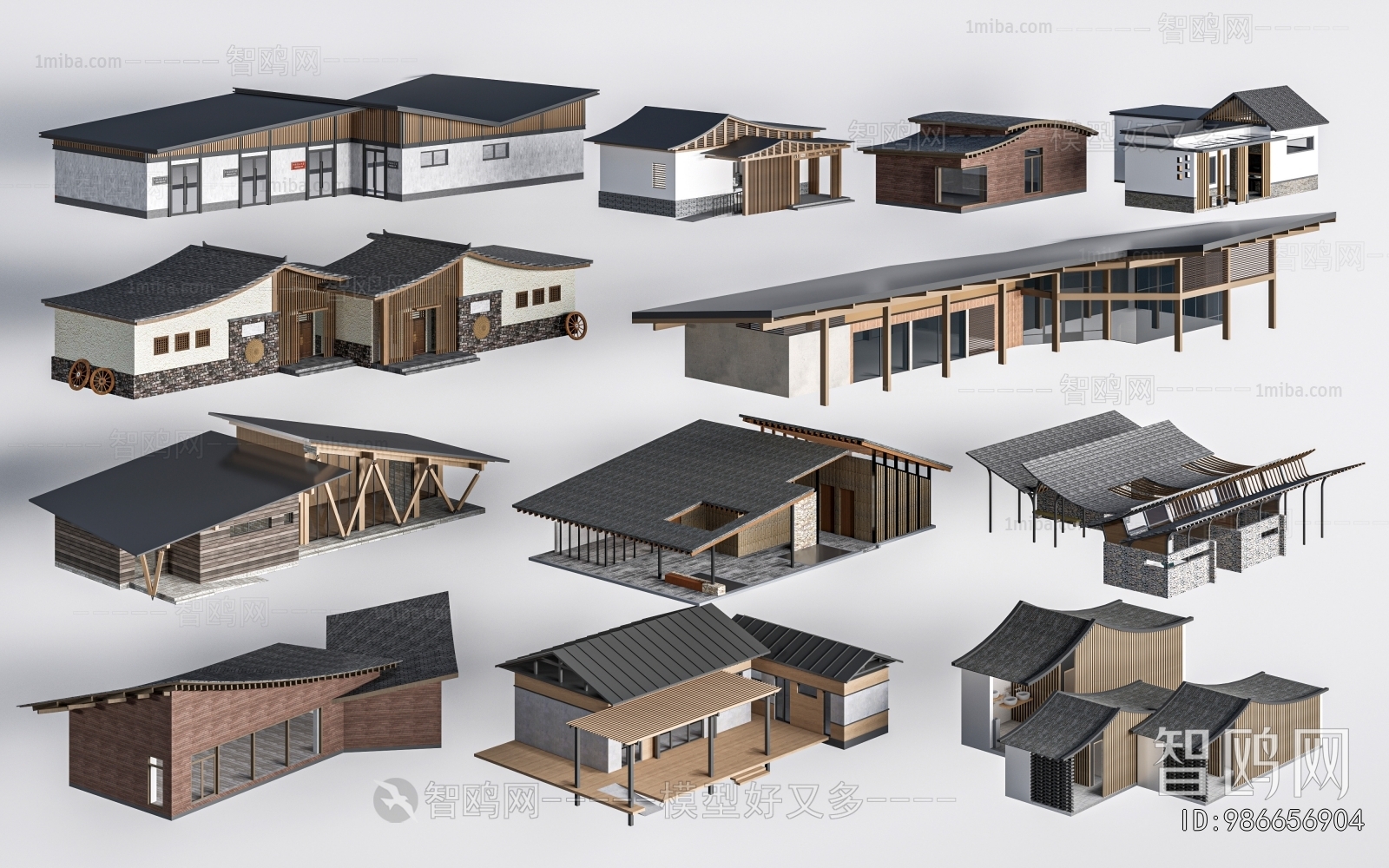 New Chinese Style Public Building